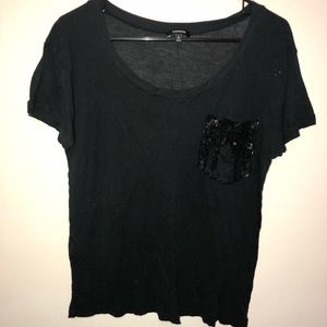 Express sequin shirt